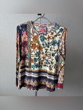Johnny Was Long Sleeve Blouse